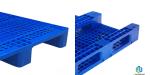 1100 X 1100 Heavy Duty Plastic Pallet Two Way Entry Euro Warehouse Plastic