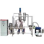 316L Horizontal Wiped Film Evaporator 5 Liter Short Path Distillation