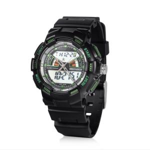 Wholesale Plastic Digital Watch with Stainless Steel Case Back, 5ATM Water Resistance and TPU Strap,LCD Digital Watches from china suppliers