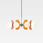 Nordic Middle Ancient Acrylic Beans Pendant Lamp Living Room Dining Room Study
