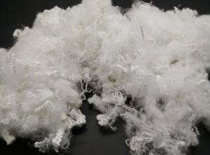 1.2D*64MM siliconized raw white hollow polyester staple fiber feather fibre