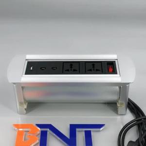 China Multi power strip conference office electric desktop socket box on sale