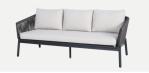 Modern Environmental PE Rattan Patio Garden Aluminum Sofa And Table Set For