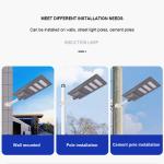 Outdoor Waterproof Solar Street Light 100 Watts Solar Street Light 3000/4000