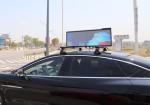 IP65 4500nits Taxi Roof LED Display 4G Wifi GPS Double Sided Screen