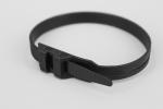 DM-9*260mm hot sale black double locking nylon cable ties with stronger pull