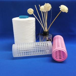 Wholesale AA Grade Recycled Polyester Spun Yarn Raw White 40S/3 With GRS Certificate from china suppliers