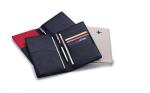 Grain Leather Travel Ticket Wallet , Custom Printing Passport Travel Wallet