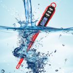 Oven Pen Meat Thernometer With 304 Stainless Steel Probe And Bright Backlight
