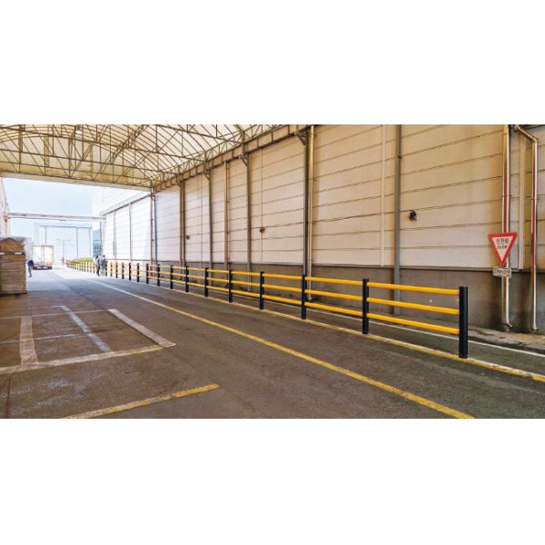 Flexible Pedestrian Barrier Anti-Collision Guardrails Warehouse Safety Barrier Traffic Guardrails