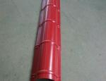 Color Coated Steel Galvanized Steel Ridge Cap Roll Forming Machine Two Output