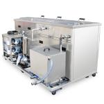 Three Tanks Industrial Ultrasonic Cleaning System With Ultrasonic Washing