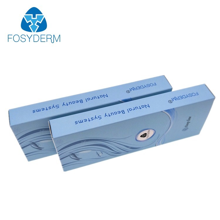 Women Face Hyaluronic Acid Skin Injections Cross Linked In Transparent Color