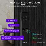 Glomarket Tuya App Control Unlock Fingerprint Touch Smart Door Lock Unique Chip