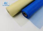 Window Plain Woven Fly Screen Mesh Roll Yellow Color 6ft * 30m