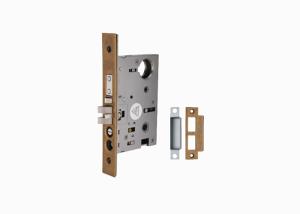 Wholesale Polished Brass Entrance Mortise Lock Body With Deadlatch Function Lifetime AM 8764 from china suppliers