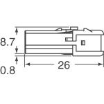 2.2mm Auto Waterproof Connector Socket Housing MX44002SF1 2 Position