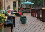 Anti-Corrosion WPC Composite Decking waterproof outdoor garden floor
