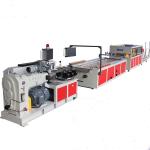 Wall Panel Production PVC Profile Extrusion Line / WPC Profile Extruder Making