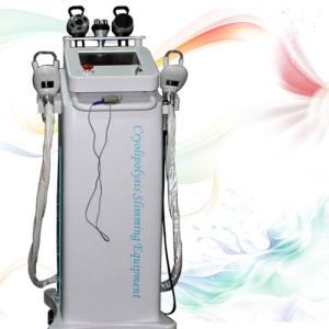 Wholesale 10.4 inch touch color screen cryolipolysis slimming machine with 5 handles from china suppliers