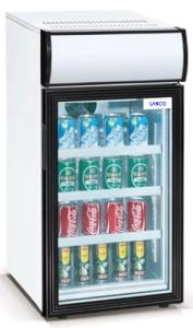 Wholesale 50L Saving-energy Mini Display Fridge / Small Showcase / Countertop Mini Display Cooler with Advertising Light Box from china suppliers