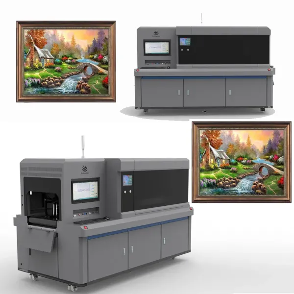 High Speed Single Pass UV Printer with 200 Sqm/H Printing Speed and 1200 X 1200 Dpi Resolution for Industrial Applications