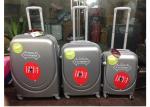 4 Wheels Hard Case Spinner Luggage Sets Of 3 Piece For Business Travelling