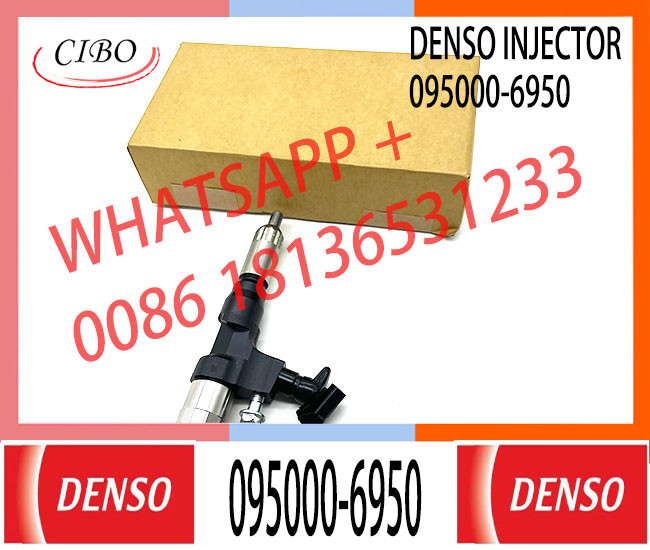 23670-E0330 Diesel Engine Common Rail Fuel Injector Assembly 0950006950 095000-6950