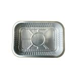 Aluminum Sealable Smooth Wall Heat Sealing Food Packaging Foil Container Lunch