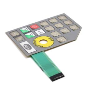 China Waterproof Capacitive Membrane Keypad With PET Circuit ZIF Connector on sale