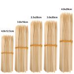 Cheap Garden Long Bamboo Sticks for Plant Flower Sticks Bamboo Flower Sticks for