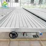 Nursery Hydroponic Ebb Flow Grow Table Rolling Bench Seedbed For Greenhouse