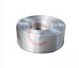 Wholesale Silver 1100 Pure Aluminum Coil Tube LWC Pancake Type SGS FDA from china suppliers