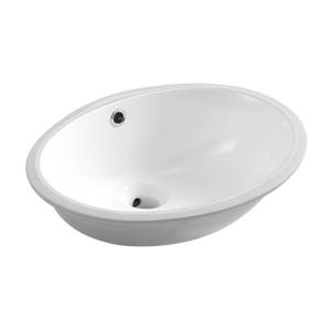 Wholesale Bathroom White Ceramic Wash Basin 465x385x190mm With Overflow from china suppliers