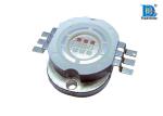 15W RGB Multi Color LED Diode , Green 510 - 520nm 400mA with 180° Degree Angle
