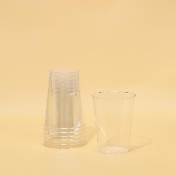 Food Grade Transparent FDA / 150ml Xiamen FOB Port Injection PS Plastic Cups SGS