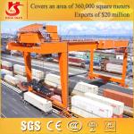 Hot rail-mounted container stacking cranes