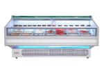 500L Deli Display Refrigerator / Meat Fish Open Top Display Cooler With Air