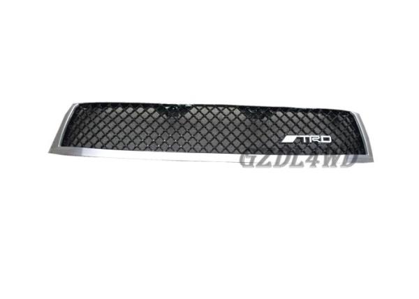 Hilux Revo Front Grill Mesh Guard Modified TRD Style Imitation Carbon Fiber 2015