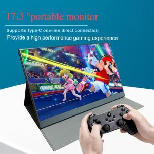 Wholesale 1920x1080 Portable LCD Screen 17.3 Inch Portable Monitor For Laptop from china suppliers