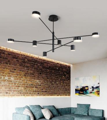 Modern and simple Nordic creative chandeliers Atmospheric living room, dining