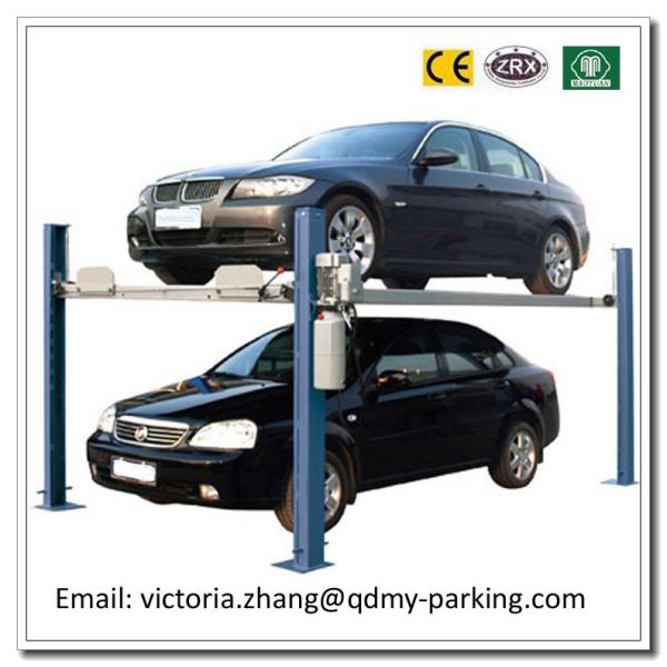 On Sale! Cheap Double Car Parking System Four Post Parking Lift Garage Parking