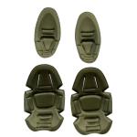 Functional One Size Adjustable Elbow and Knee Pads for Body Protection in Hot