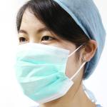 Public Adult 3 Ply Face Mask Blue White Green Customized Color And Size