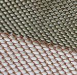 4*4mm Hole Decorative Wire Mesh Aluminum Round Bronze Architectural Metal Mesh
