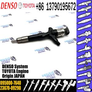 Wholesale High Quality Common Rail Fuel Injector 095000-7640 for TOYOTA 2AD-FTV 23670-09290 from china suppliers