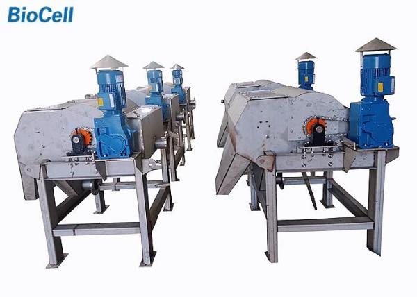 2.25KW 170kg/H Flocculation And Sedimentation Sludge Screw Press Dewatering