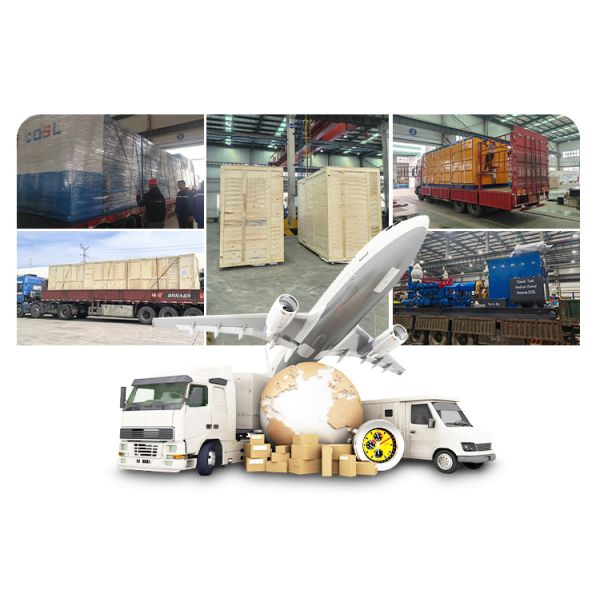 API Drilling Mud Pump System Engine Driven Mud Pump Skid For Oil Drilling Rig