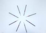 Fine Dental Diamond Burs Tungsten Carbide Plain Cut For Model Casting