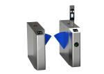 Face Recognition 100W Retractable Flap Barrier Turnstile